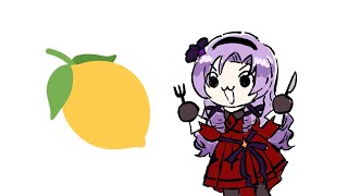 Salome eats a lemon and dies. 【Nijisanji Animation】