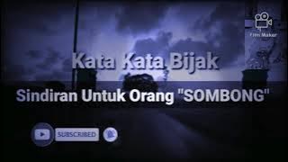video Kata kata sindiran buat orang sombong dan angkuhh