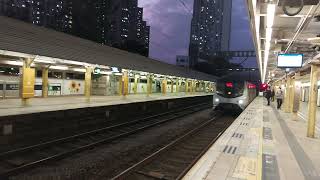 東鐵 MLR E100/E22 駛入上水站