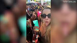 Predator Caugth Puting A Pill In Drink