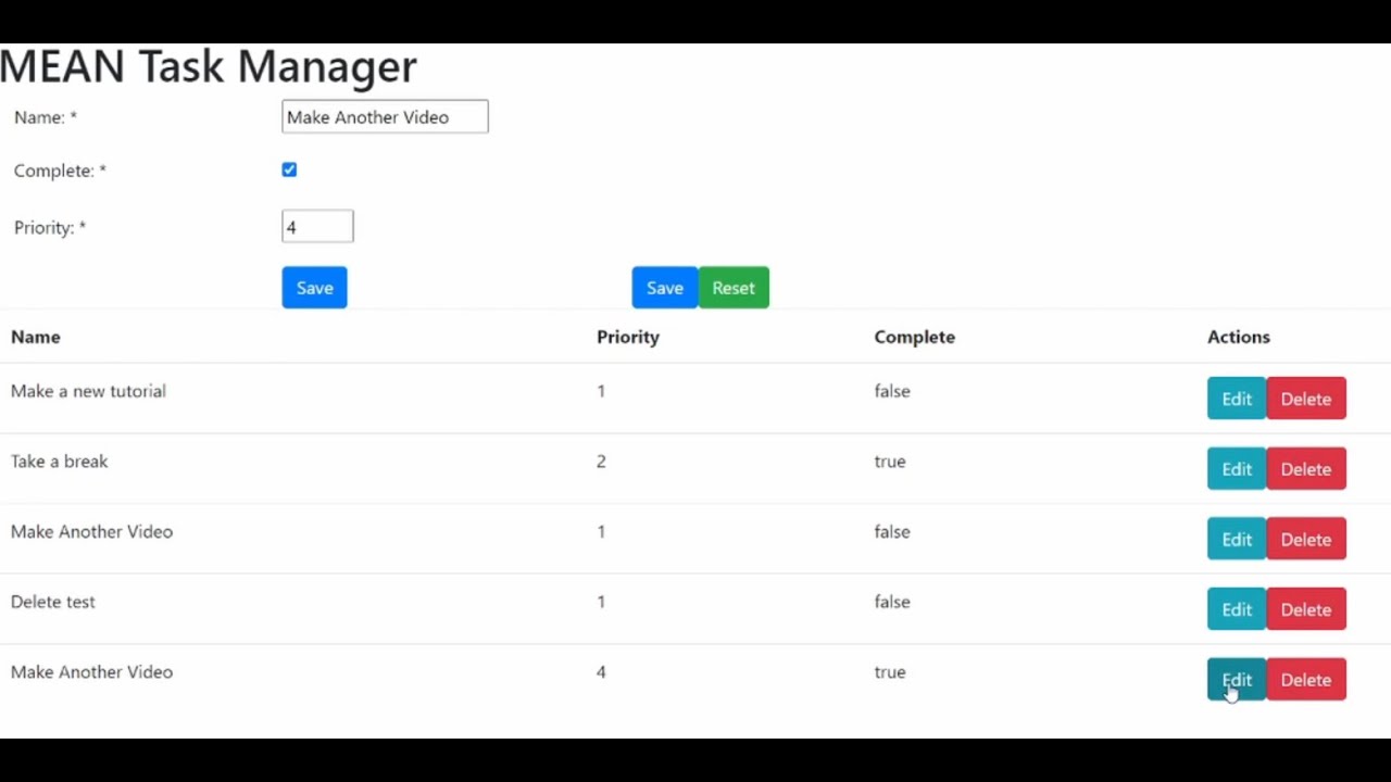 task management system in angular