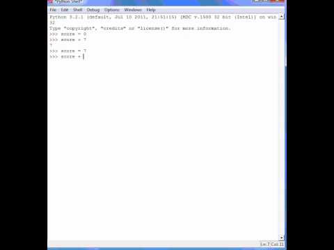 variables in Python 3.2.flv