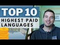 Top 10 highest paid languages freelance translator
