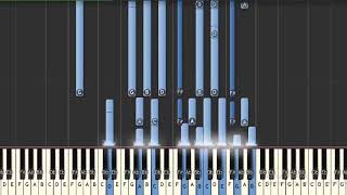 Video thumbnail of "Andrea Sannino-Abbracciame-Piano tutorial (cover piano)"
