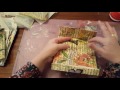 Tutorial: Making decoupage envelopes from old book pages.