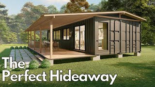 MUST SEE! Shipping Container House design for Peaceful living❤️