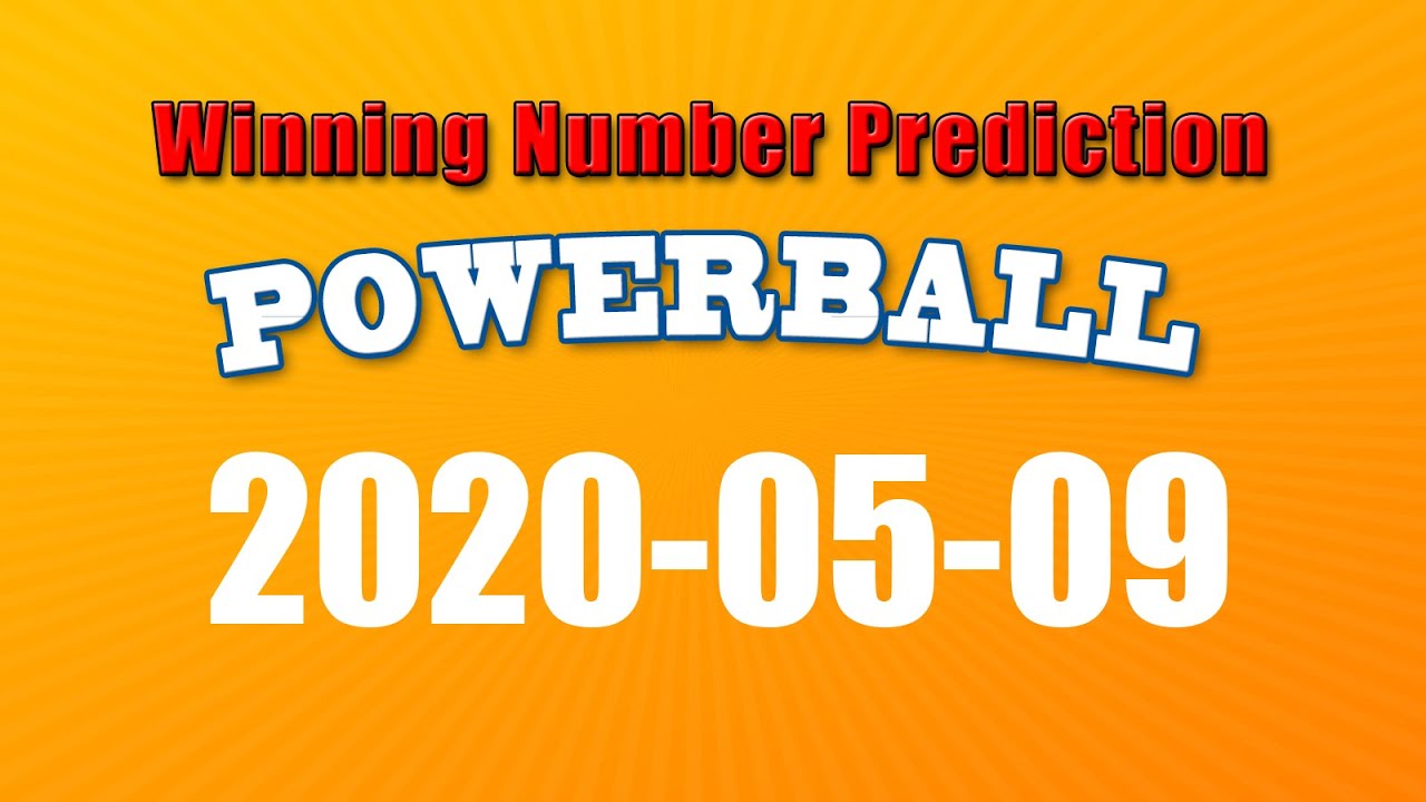 U.S. Powerball winning numbers prediction for 2020-05-09 - YouTube