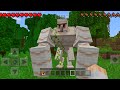 How to Spawn GIant Iron Golem in Minecraft !!