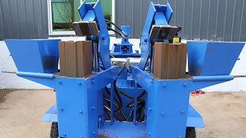 super M7MI twin soil cement interlocking hydraform block making machine with diesel engine  low cost