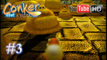 Conker: Live & Reloaded [Xbox] - Part #3 | ★ Walkthrough ★ | TRUE HD QUALITY