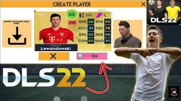 HOW TO CREATE CARDS IN DLS 22!! - Dream League Soccer 2022 [DLS 22 TUTORIALS]