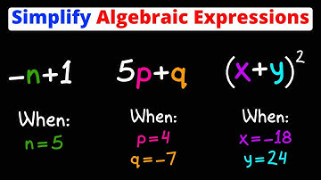 Simplifying Algebraic Expressions | 1 & 2 Variable Examples | Eat Pi