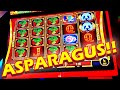 ASPARAGUS!!! * MOM LOWROLLER USES HER FREEPLAY ON ONE OF HER FAVORITE GAMES! - Las Vegas Casino Slot