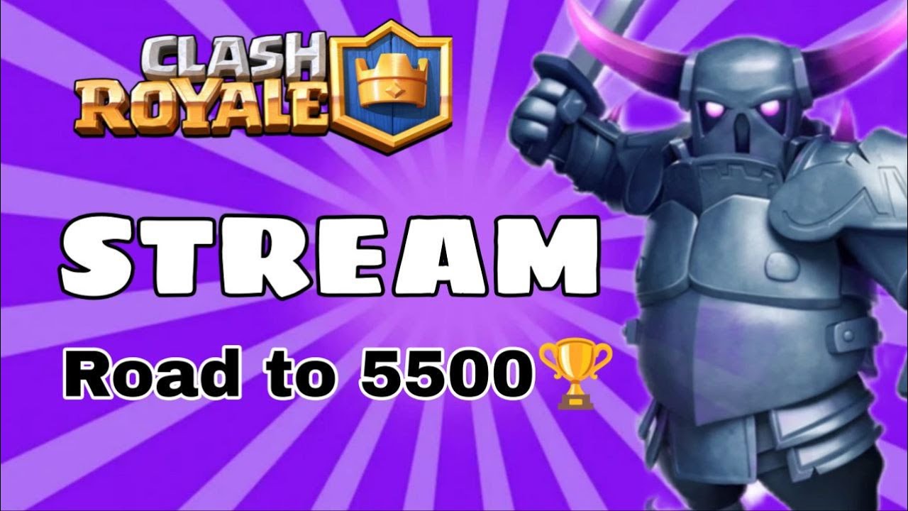 Моя трансляціяClash Royale: Не лягаю спати, поки не апну нову арену ⛔️(СТРІМ)