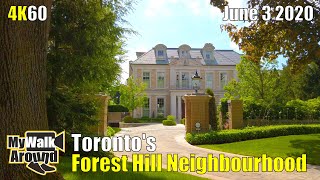 Toronto's Forest Hill neighbourhood & the crazy expensive houses with beautiful yards