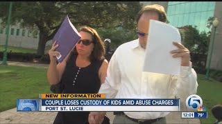 Couple facing sex abuse charges lose custody of kids