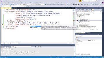 Xamarin et visual studio Label Entry Button (suite)