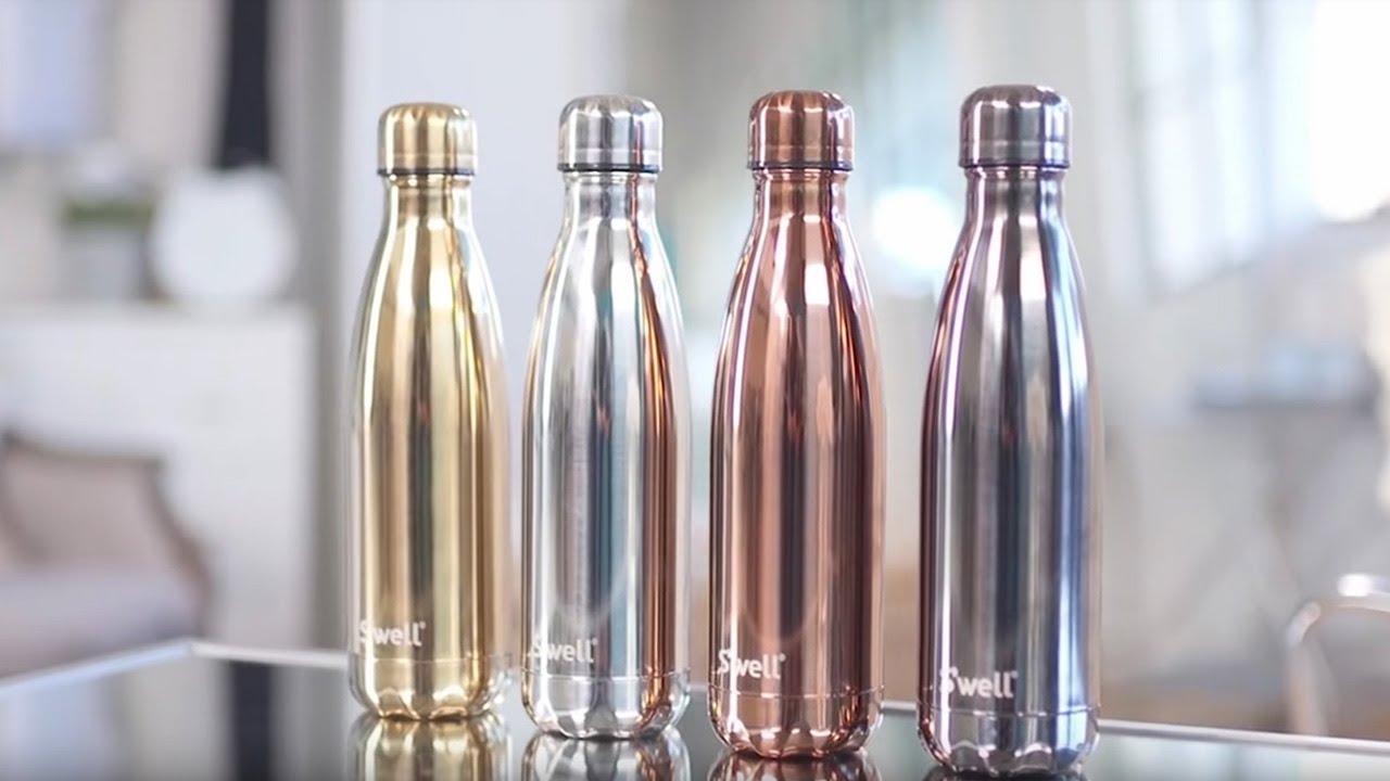 S'well 'Metallic' Rose Gold Water Bottle: 17oz