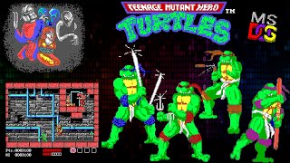 Teenage Mutant Ninja Turtles (MS-DOS, 1990) - playthrough