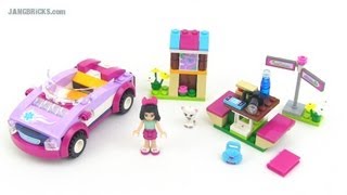 LEGO Friends 41013 Emma's Sports Car set review!