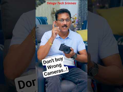Don't buy Wrong Cameras 😱 #telugu #telugushorts #ytshorts