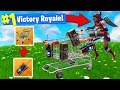 EXPLOSIVE *C4* SHOPPING CART STRATEGY In Fortnite Battle Royale!