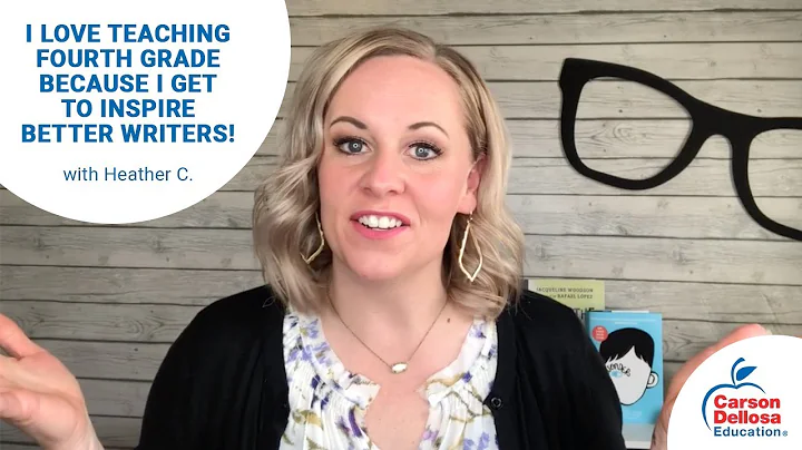 I Love Teaching Fourth Grade Because I Get To Inspire Better Writers!