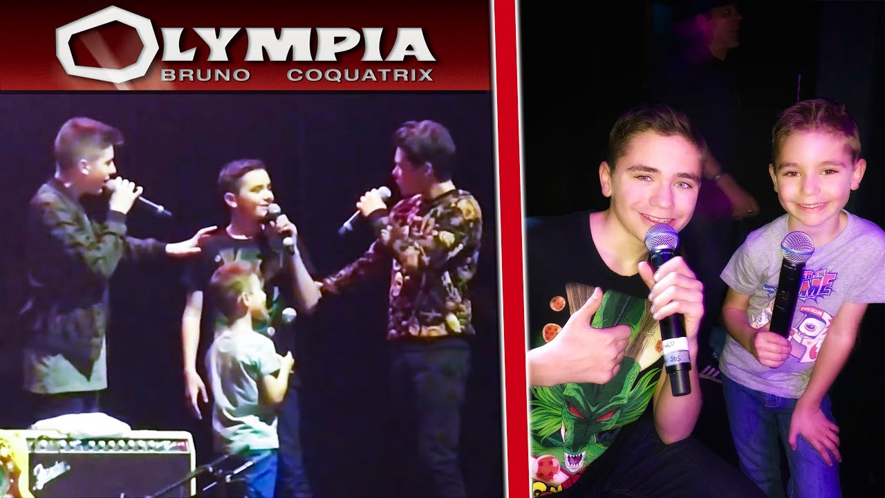 ON MONTE SUR SCÈNE À L'OLYMPIA AVEC EVAN & MARCO !