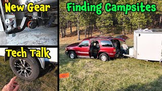 Road Trip to the Black Hills  Cargo trailer camping