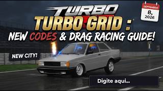 NEW CODES & DRAG RACING GUIDE! | Turbo Grid ROBLOX (September 8, 2026) screenshot 1
