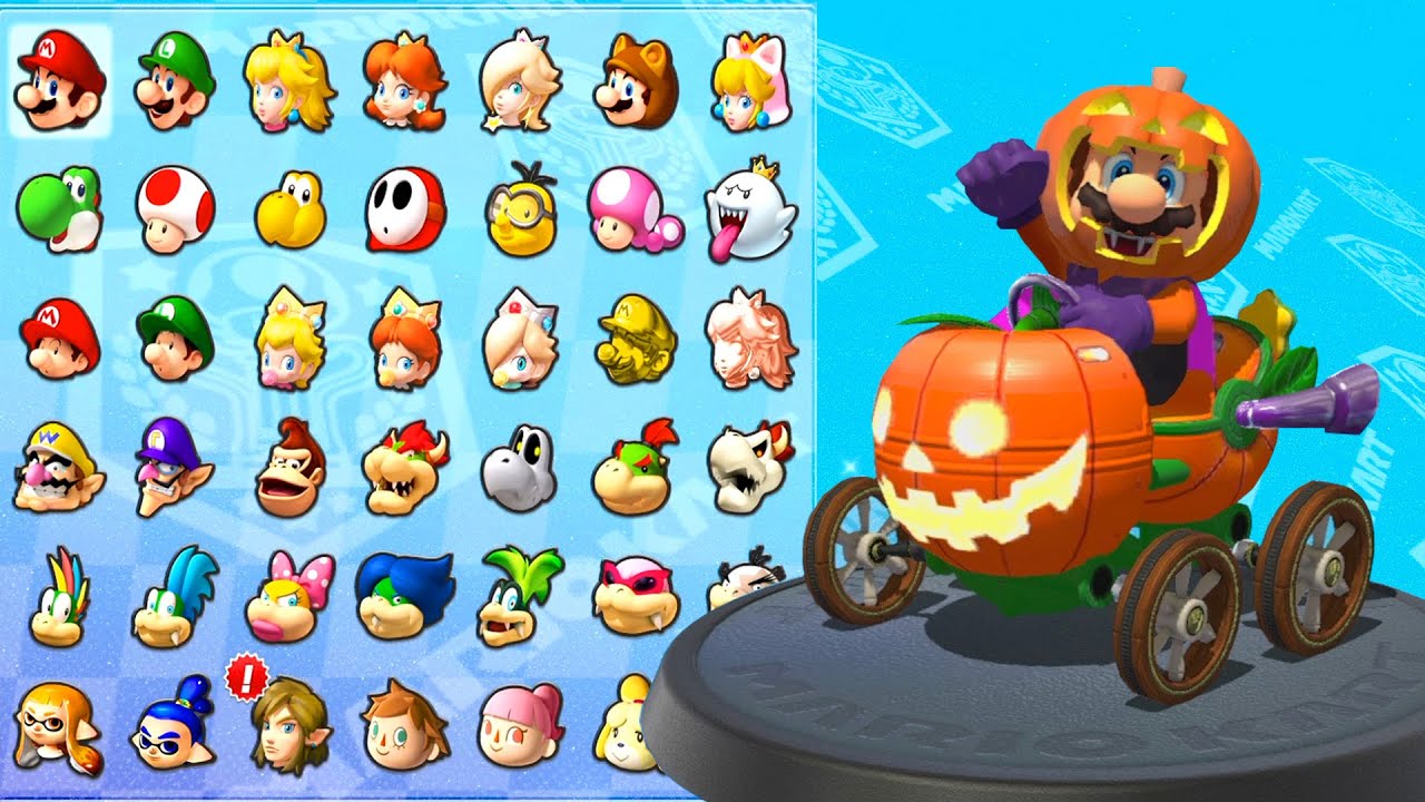 マリオカート8デラックス】マリオハロウィンはリーフカップと