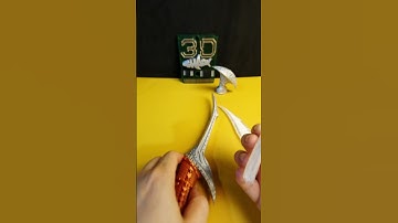 Assemble 3D Printed Daedric Dagger from TES V: Skyrim - Sword