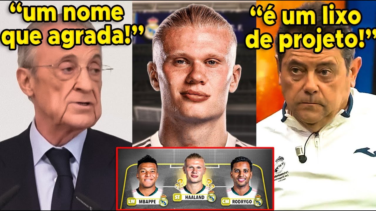 😱VÃO QUERER O VINI FORA!! PROJETO HAALAND GANHA FORÇA NO REAL, QUE QUER REFORMULAÇÃO GERAL!!