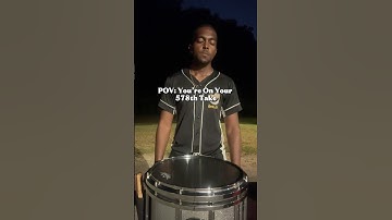 The Worst Part About Video Assignments…#band #drumline