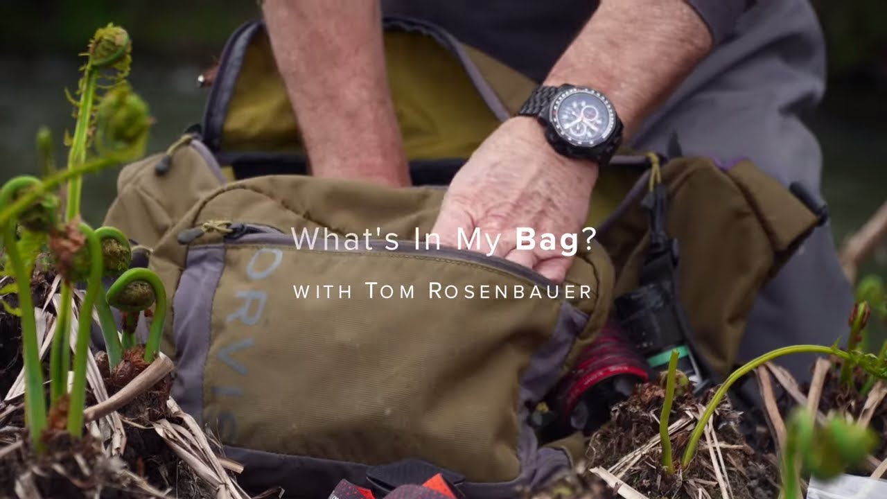 Orvis Sling Pack  What's in Tom Rosenbauer's Bag? 