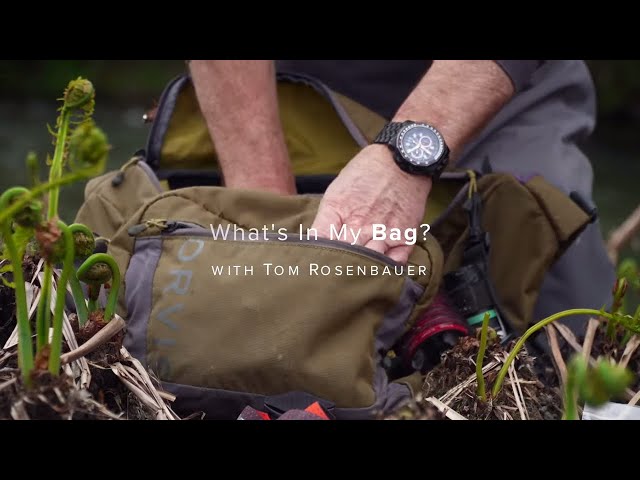 Orvis Sling Pack  What's in Tom Rosenbauer's Bag? 