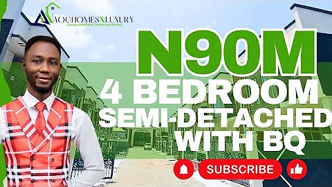 FOR SALE! 4 BEDROOM SEMI-DETACHED DUPLEX WITH BQ IN AJAH