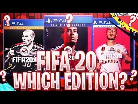 FIFA 21 Standard Edition, Champions Edition and Ultimate Edition