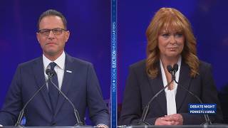 Information Josh Shapiro, Stacy Garrity face off in Pennsylvania governor's debate Update