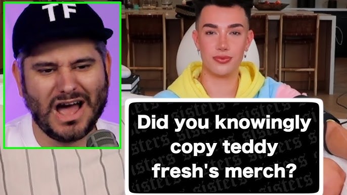 James Charles Accused of Stealing Merch Designs From Ethan, Hila Klein