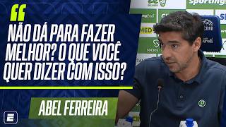 ABEL FERREIRA SE IRRITA COM PERGUNTAS APÓS FLUMINENSE 3 X 2 PALMEIRAS | ENTREVISTA COLETIVA
