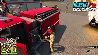 City Rescue Fire Truck Games - Easy Fire Truck Driving Games 2023 | 15 Sec Gameplay screenshot 4