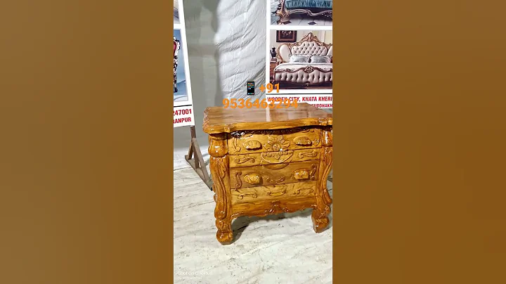 Wooden Side table, Bed side table, Saharanpur Furniture, #sidetable #teakwood #viral