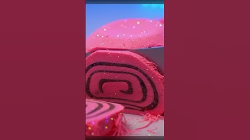 Ruber Pie Cut ASMR: Satisfying Macro Experience  #asmr #relaxing #ai #satisfying #relax #aivideo