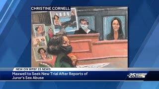 Maxwell to seek new trial after reports of juror's sex abuse