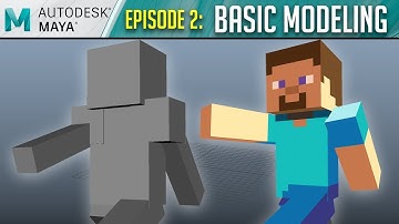 Maya Tutorial Series: Episode 2- Basic Modeling (2018)