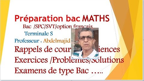 Préparation bacMaths/Examen blanc 2021/Paritie3/Problème/Fonctions exponentielle/Bac SPC-SVT-Sc tech