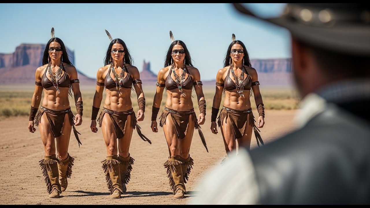 Zachránil 4 ZTRACENÉ apačské sestry... Netušil, že JEDNA z nich se vrátí, aby mu UKRADLA srdce.