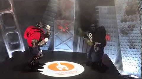 Coolest Robot Punching   Moorebot Zeus