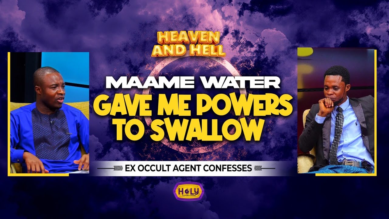 'MAAME WATER' GAVE ME POWERS TO SWALLOW HEAVEN AND HELL WITH EVANGELIST AWUSI //17-04-2024
